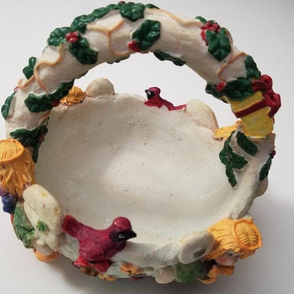 Three Hands Corp. Ceramic Decorative Basket - Picture 4 of 6